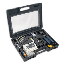 Computer Network Installation Tool Kit with Multi-Module Cable Tester